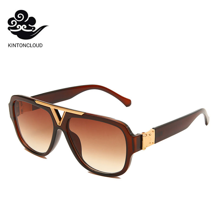 Wholesale PC oval frame sunglasses JDC-SG-HNB002