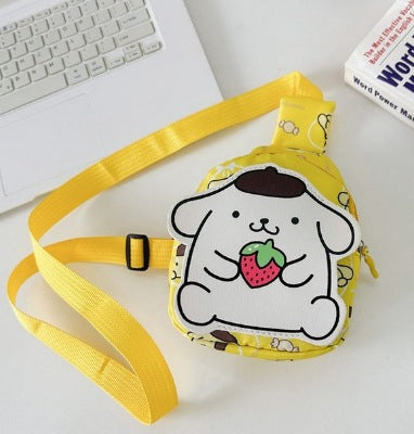 Wholesale Children's Bags Cartoon Cute Chest Bags Kuromi Super Lightweight Carrying Boys and Girls Snack Bags Shoulder Bags JDC-SD-YT001