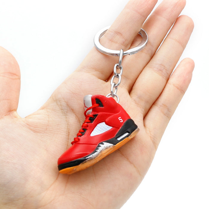 Wholesale PVC Shoe Model Keychain JDC-KC-QLPing003