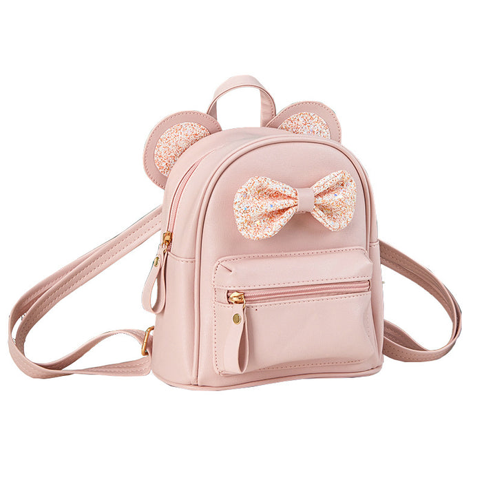 Wholesale Cute Multi-function Backpack Children Travel Out Bow Kindergarten Baby Backpack