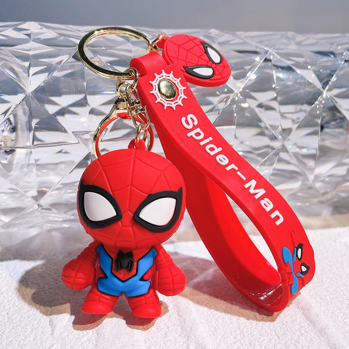 Wholesale Cartoon Silicone Doll Keychain JDC-KC-QiChao020