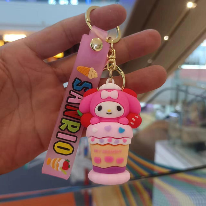 Wholesale PVC Cartoon Doll Keychain JDC-KC-KuangK018