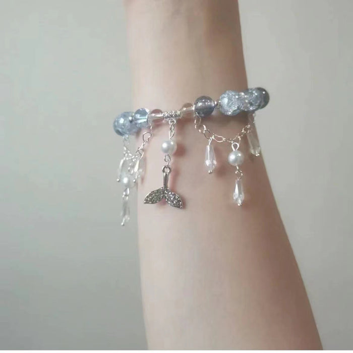 Wholesale Bubble Fish Niche Design Pearl Niche Advanced Bracelet
