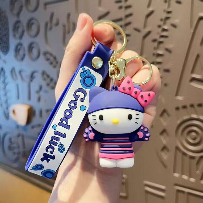 Wholesale PVC Cartoon Doll Keychain JDC-KC-Yid009