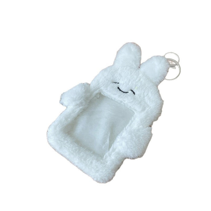 Wholesale Animal Plush Card Holder Display Pendant Keychain