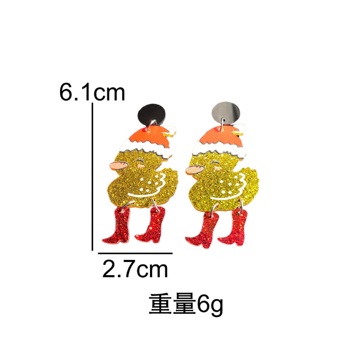 Wholesale Christmas Acrylic Earrings