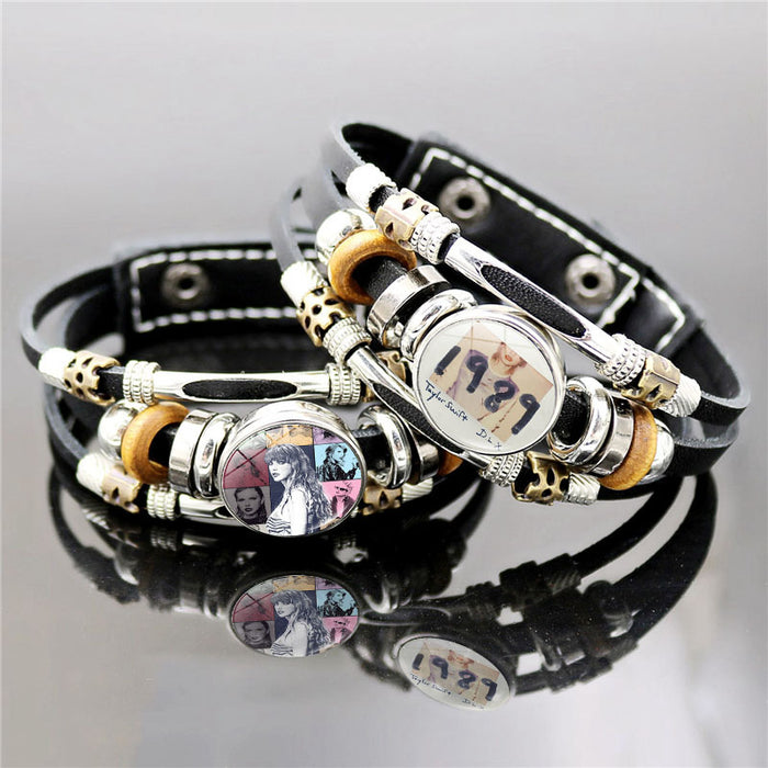 Wholesale Multi-layer Leather Beaded Bracelets JDC-BT-HengX030