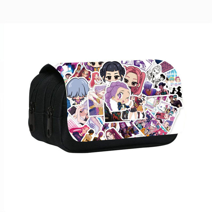 Wholesale Double-layer pencil case KPop pencil case