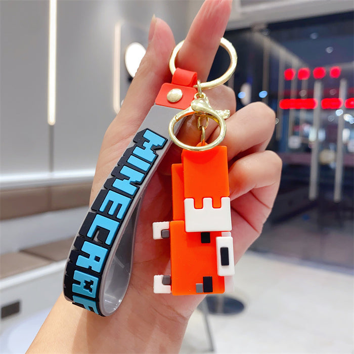 Wholesale Game Silicone Keychain