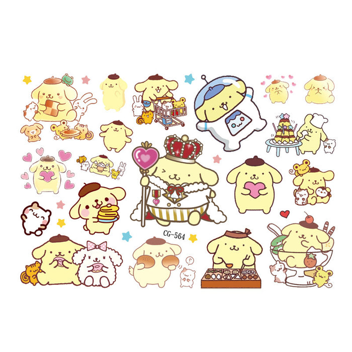 Wholesale Carttoon Tattoo Sticker Birthday Decorative Stickers