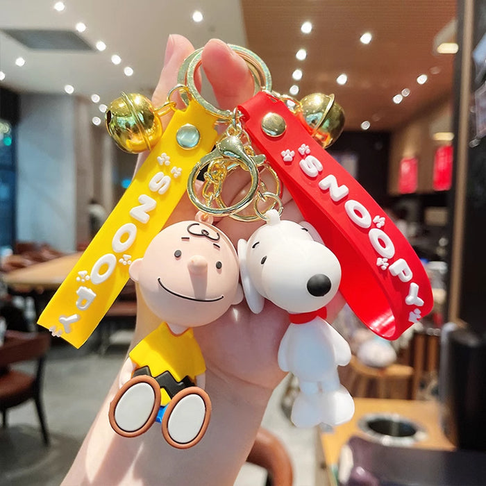 Wholesale PVC Cartoon Keychain Bag Charm Backpack Pendant Car Key Accessory