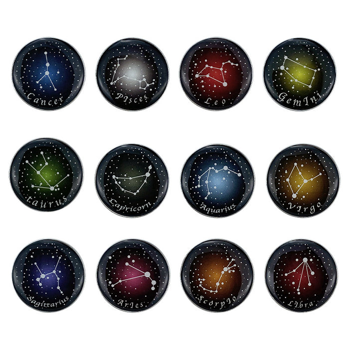 Wholesale Electroplated Zinc Alloy Contion Brooch Starry Sky Pin Badge Everyday Fashion Accessory MOQ≥2