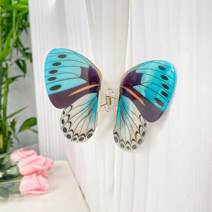Wholesale Handmade Acrylic Butterfly Hair Clip Fashion Accessory