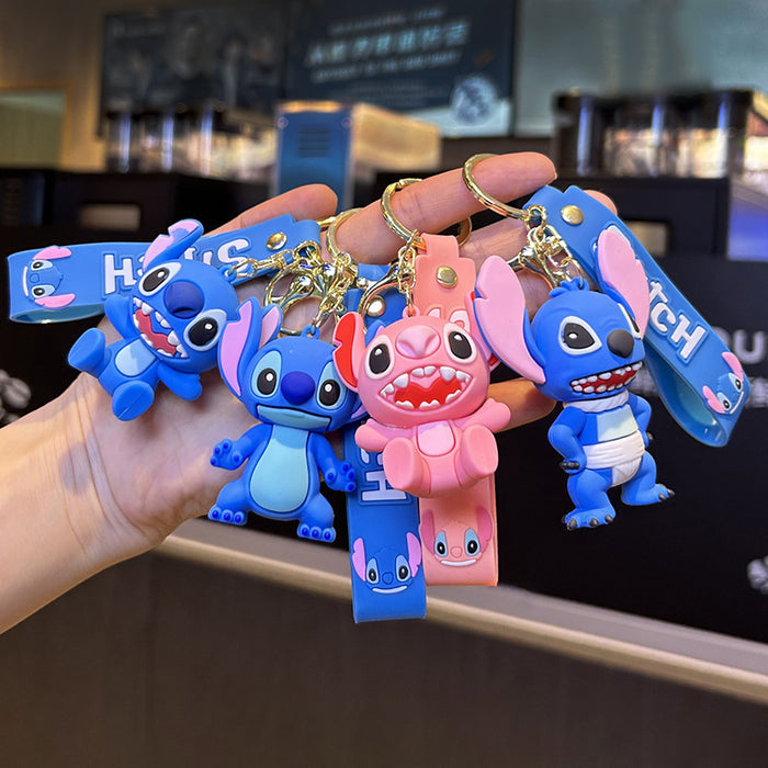 Wholesale Cartoon Silicone Keychains (F) JDC-KC-ZiXing003