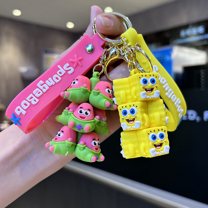 Wholesale Cartoon Silicone Keychains (F) JDC-KC-ZiXing002