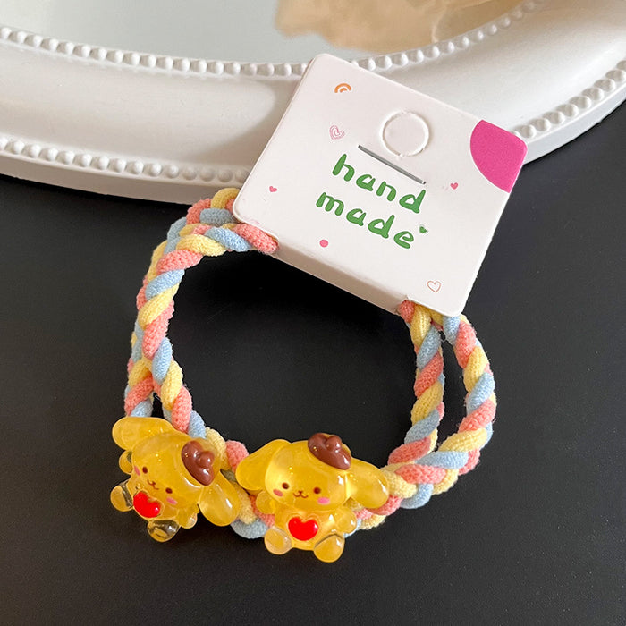 Wholesale Cartoon Braided Children Plastic Hair Band JDC-HS-Leiyang001