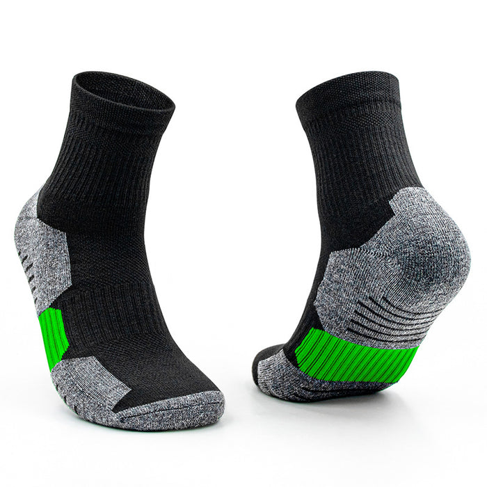 Wholesale Basketball Socks Mid Tube Practical Training Professional Sports Socks Thickened Towel Shock Absorbent Wear Resistant Quick Drying