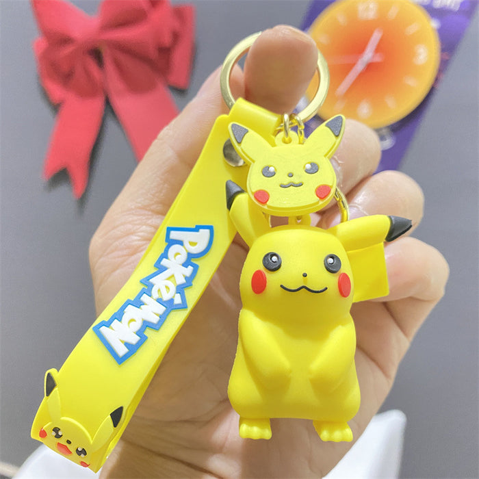 Wholesale PVC Cartoon Doll Keychain JDC-KC-WuYi221