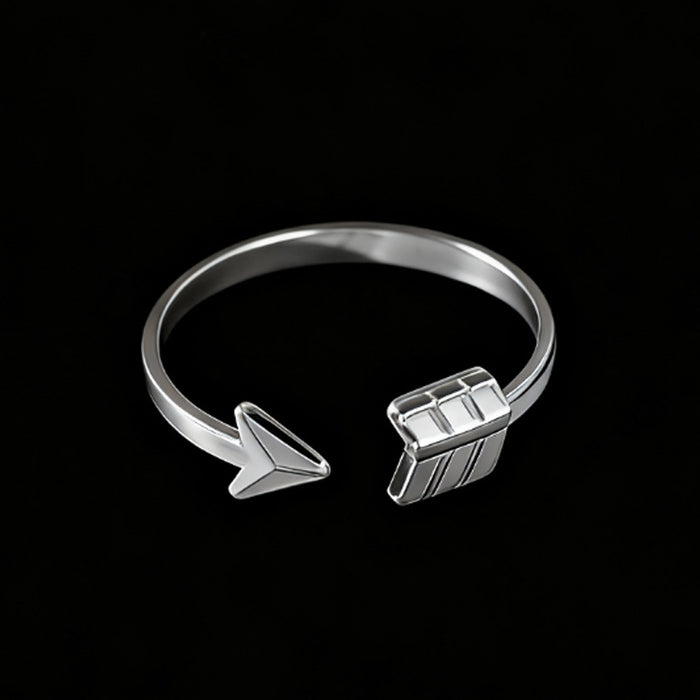 Wholesale Titanium Steel Cupid' s Arrow Ring