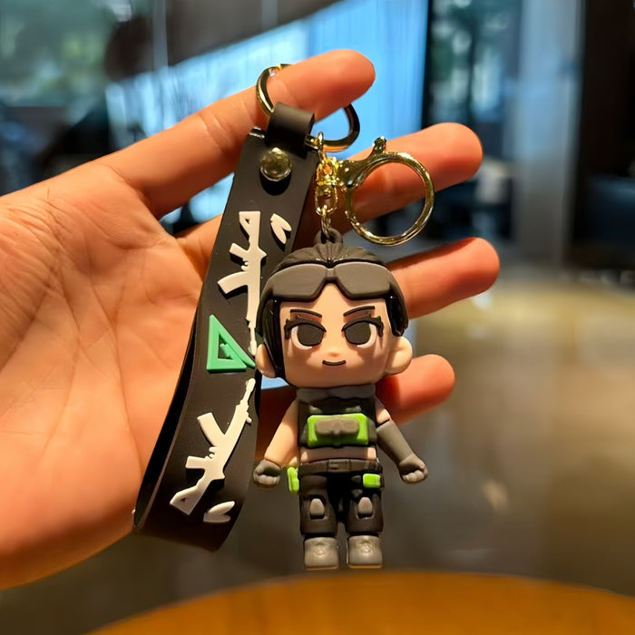 Wholesale Dragon peripheral large figurine keychain