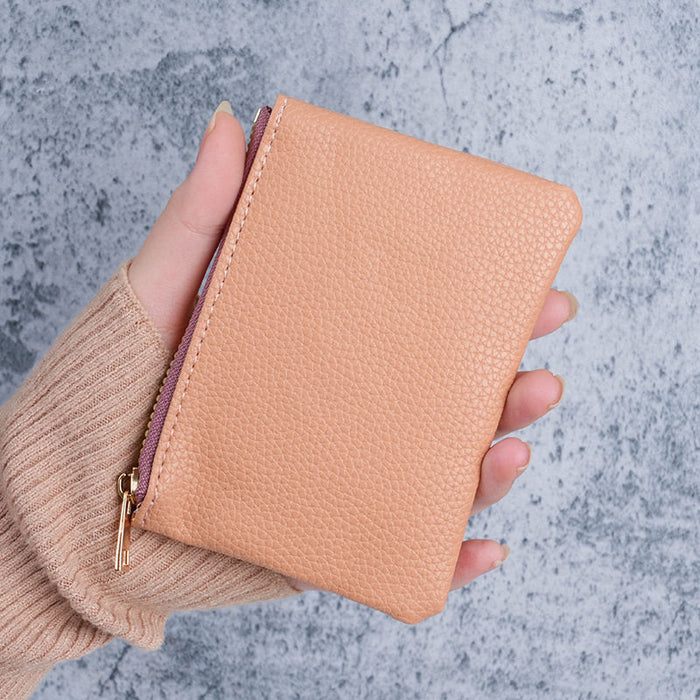 Wholesale Chic Solid Black Card Holder Wallet Boutique Gift