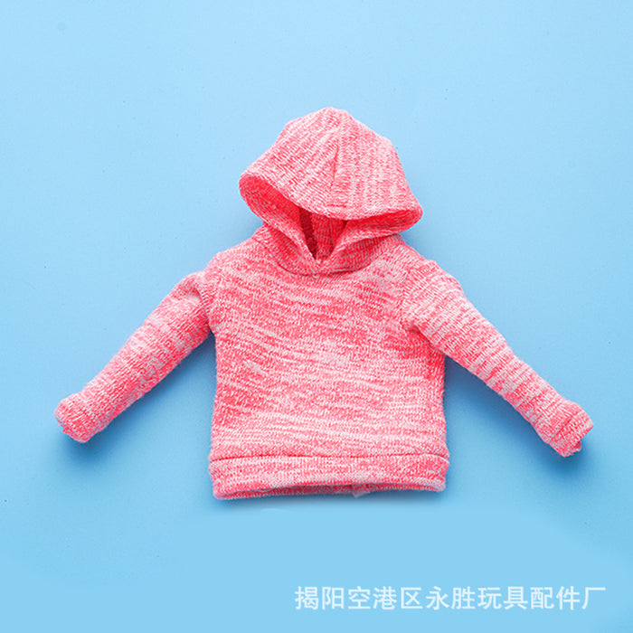 Wholesale Baby Doll Clothes Summer Mini  Hooded Long-Sleeved Sweatshirt Sports Top Baby Clothes