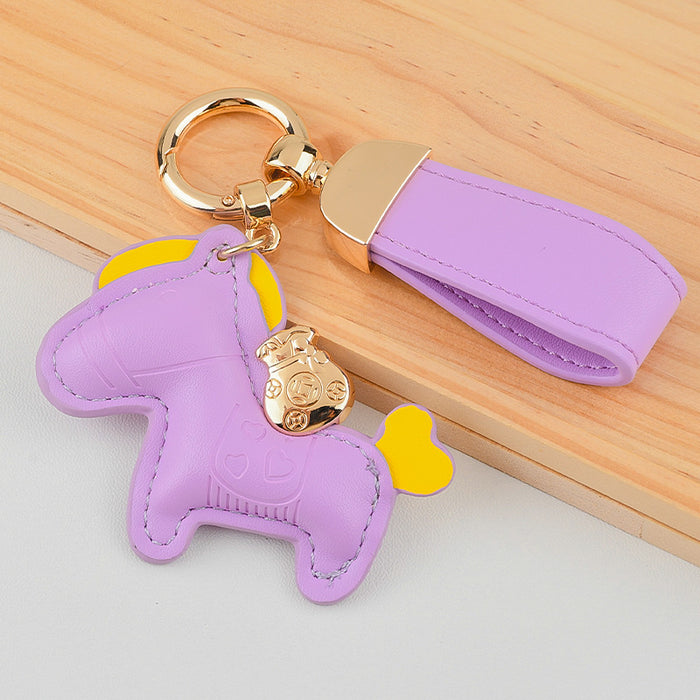 Wholesale leather keychain pendant