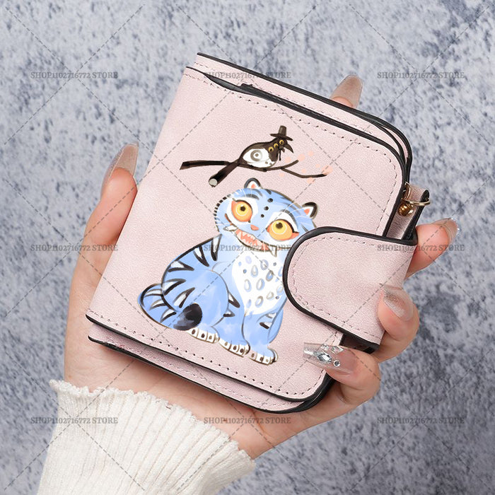 Wholesale Cute Devil Hunter PU Wallet For Women Card Holder Coin Purse Youth Campus Fashion Accessory