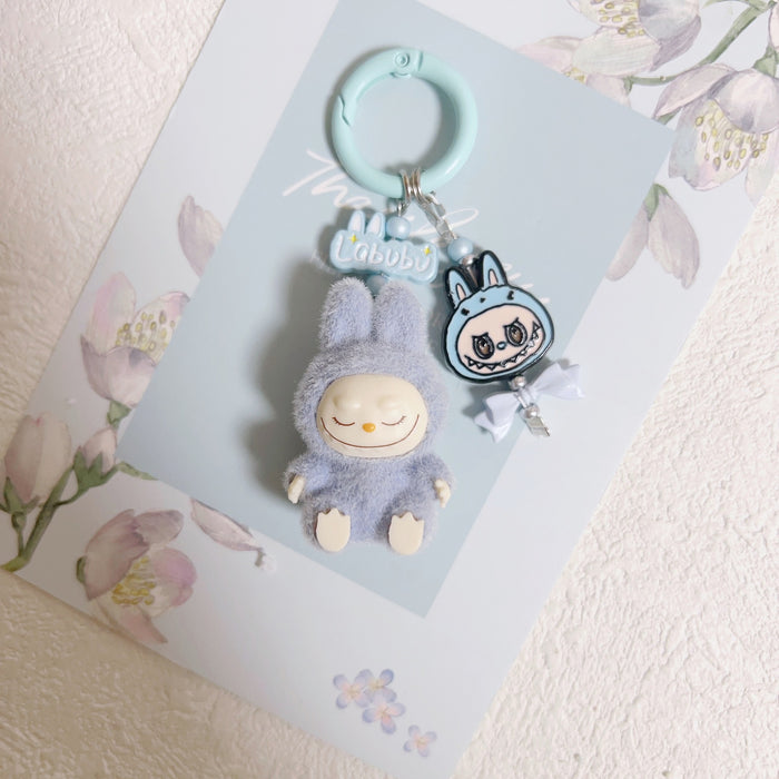 Wholesale Doll vinyl doll mobile phone pendant key chain handmade DIY car pendant