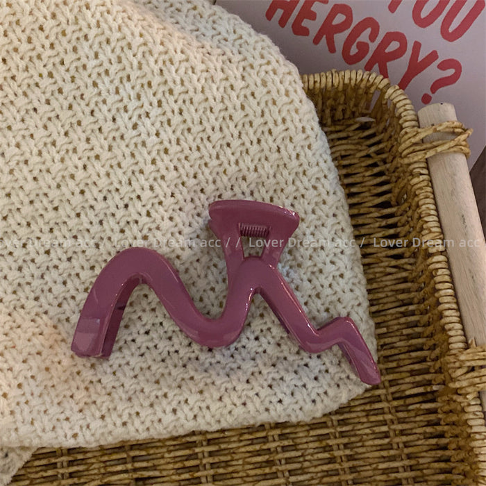 Wholesale Maillard geometric line shark clip hairpin  grip plate hairpin  Hair Accessories