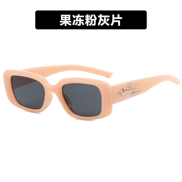 Wholesale Street shooting square meteor retro sunglasses, high-end sunglasses, new sunglasses