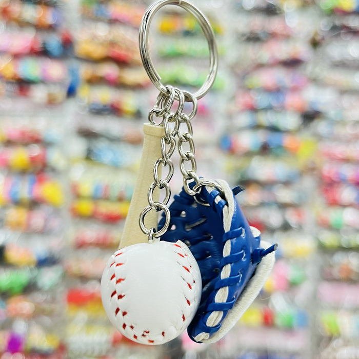 Wholesale PU Baseball Keychain JDC-KC-KangX001