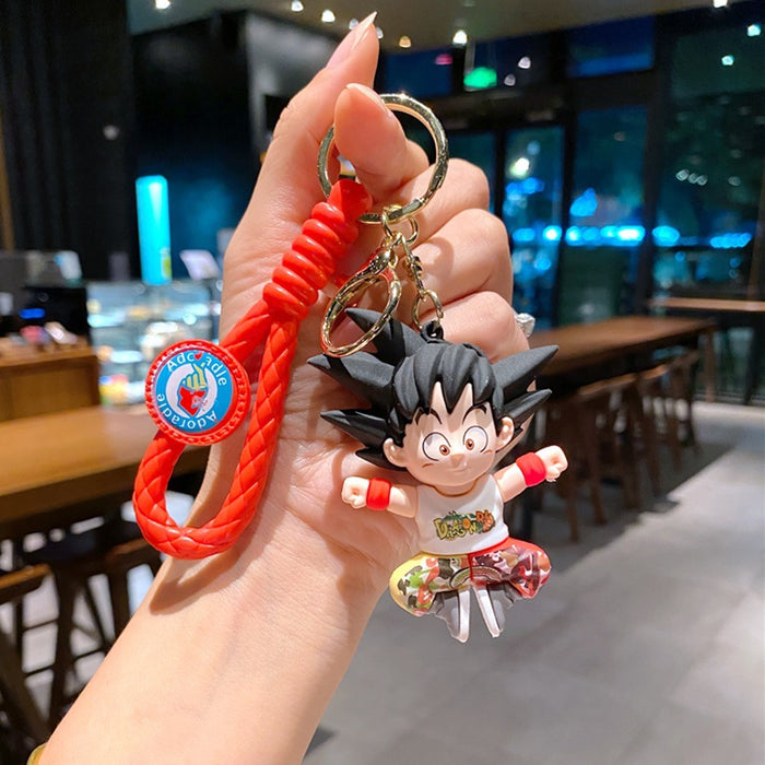 Wholesale Anime PVC Keychain Cute Figure Bag Charm And Car Key Accessory Decorative Gift