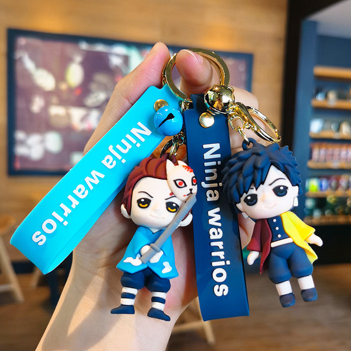 Wholesale Cartoon Doll 3D Rubber Keychain JDC-KC-Tingm071