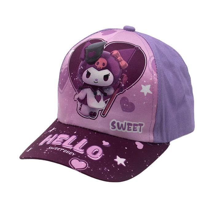 Wholesale Children' s cartoon print baseball Hat
