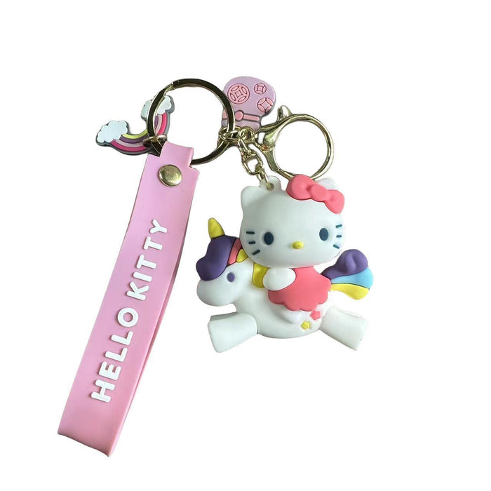 Wholesale Cartoon Doll Silicone Keychain JDC-KC-MingT272