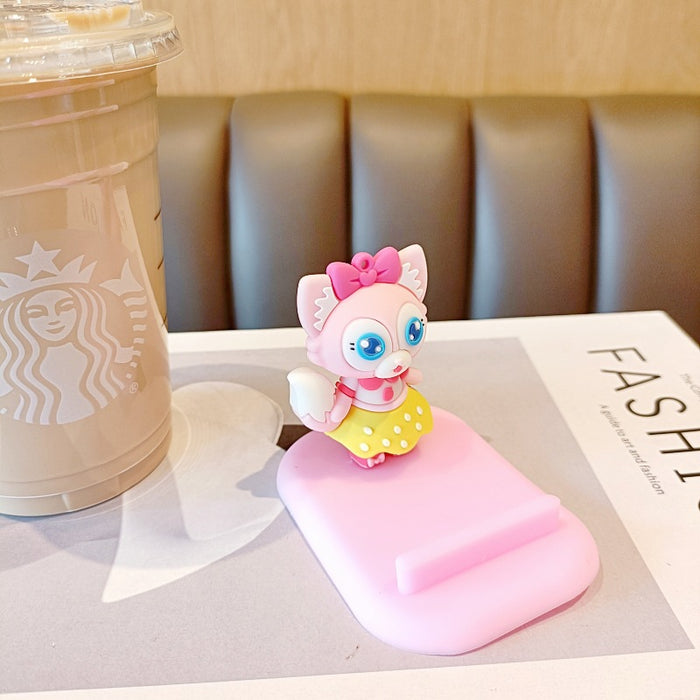 Wholesale PVC Cartoon Doll Mobile Phone Holder JDC-PS-MingT006