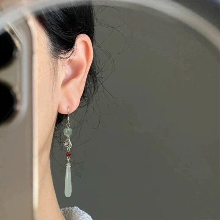 Wholesale ethnic style Song Dynasty tassel earrings ancient style earrings retro Hanfu cold earrings for women