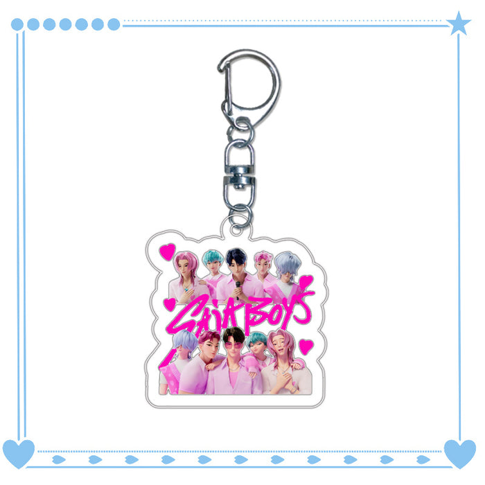 Wholesale Anime Custom Acrylic DIY Keychains