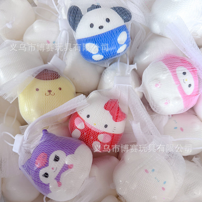 Wholesale 7pcs/set Decompression Internet celebrity hot-selling decompression children' s toy slow rebound pinch