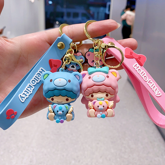 Wholesale PVC Cartoon Doll Keychain JDC-KC-NLu021