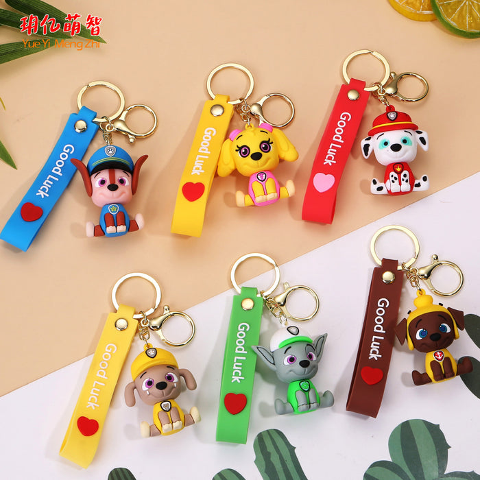 Wholesale Silicone Cartoon Keychain JDC-KC-YueY007