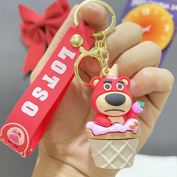 Wholesale PVC Cartoon Doll Keychain JDC-KC-WuYi179