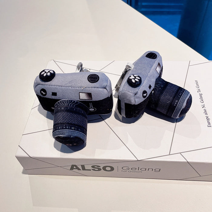 Wholesale Camera Plush Pendant Birthday Gift Keychain Plush Toy