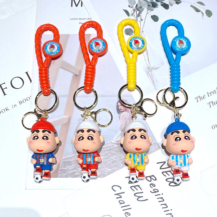 Wholesale Cartoon Glue Doll Keychain JDC-KC-Gongz046