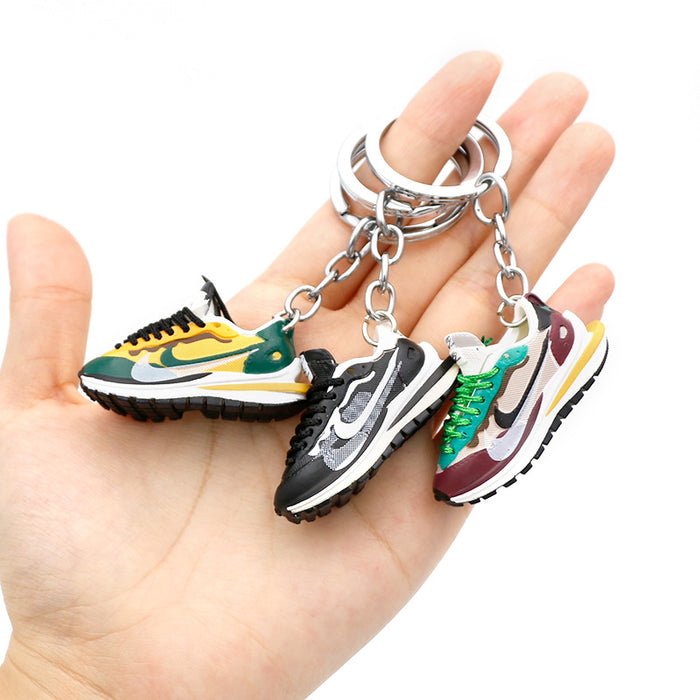 Wholesale PVC Basketball Shoe Model Keychain JDC-KC-QLPing015