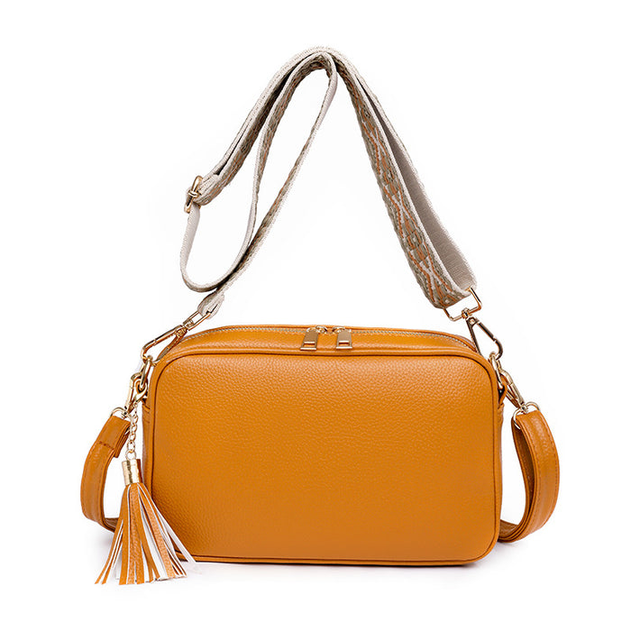 Wholesale Large Capacity PU Solid Color Shoulder Bag JDC-SD-YouYJ004