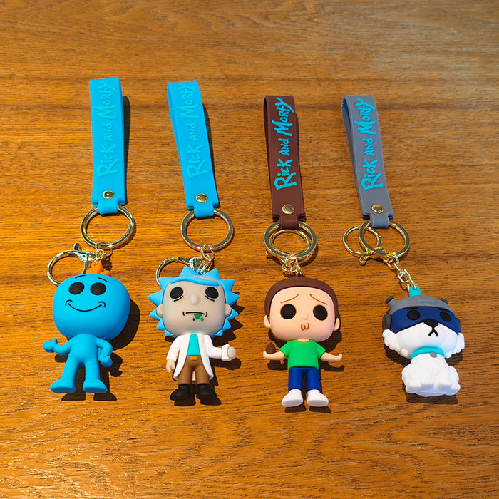 Wholesale Cartoon Doll Silicone Keychain JDC-KC-Tingm230