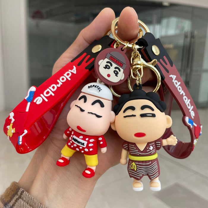 Wholesale Car keychain figurine new keychain backpack pendant backpack hanging decoration