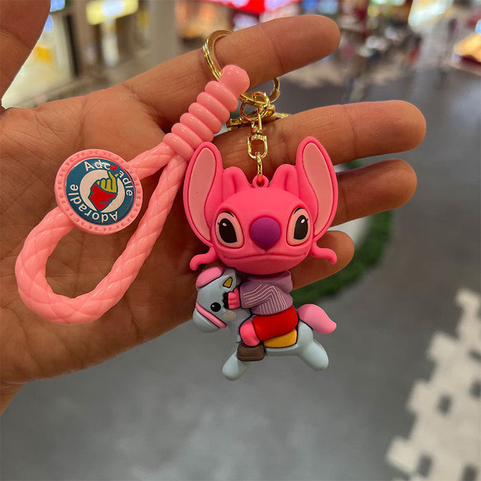 Wholesale Cute Creative Stitch Keychains JDC-KC-MiaoY072